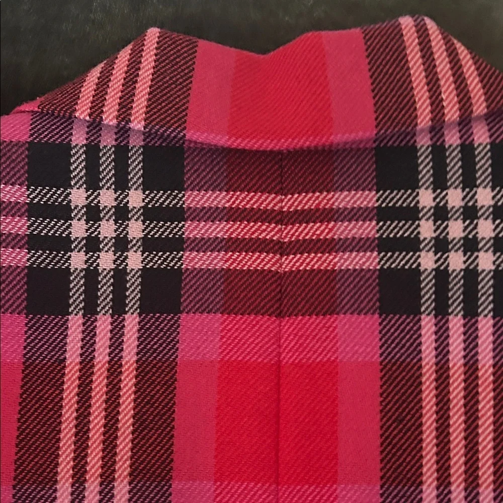 Kate Spade Plaid Blazer